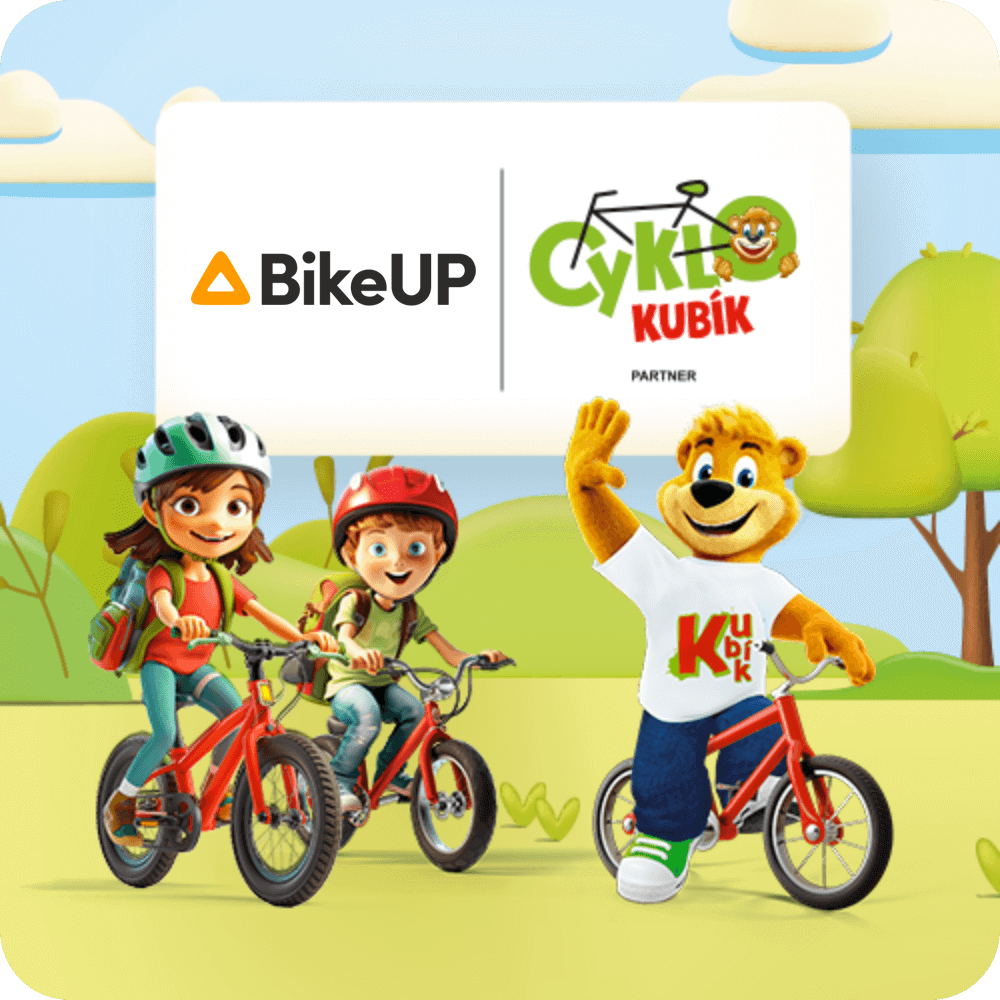 Získaj vodičák na bicykel! S Kubíkom a Bike UP.